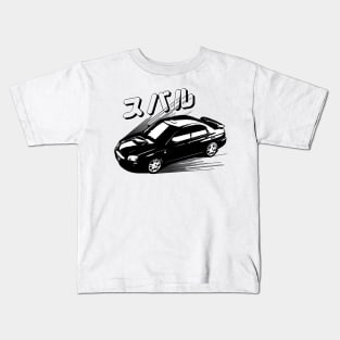 Subaru WRX Manga Kids T-Shirt